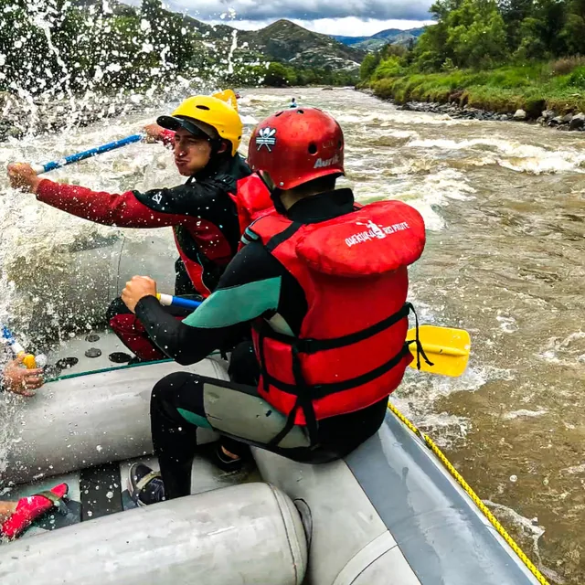 Kayak en el río Paute — foto 2